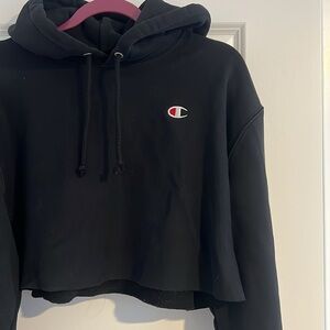 CHAMPION CROPPED HOODIE